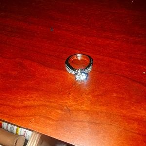 Serling silver ring